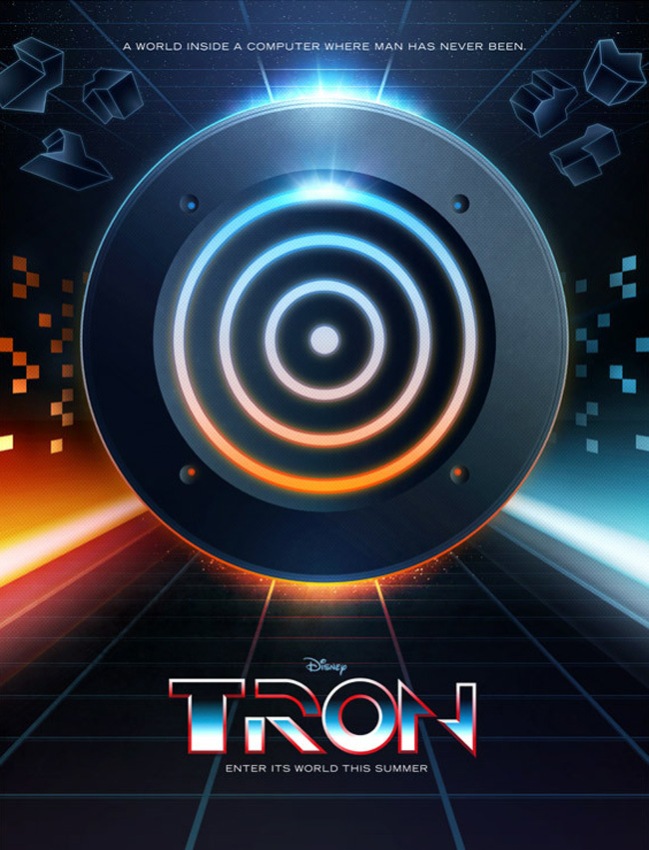Tron Legacy poster by James White
