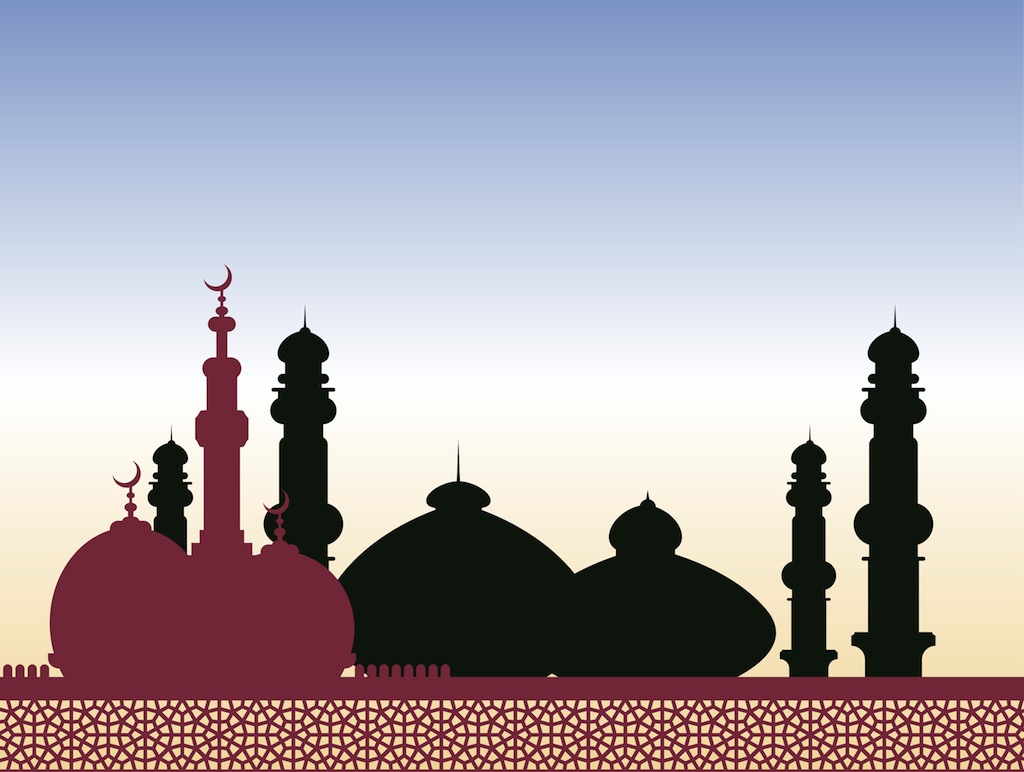 Mosque Vector Vector Art & Graphics | freevector.com