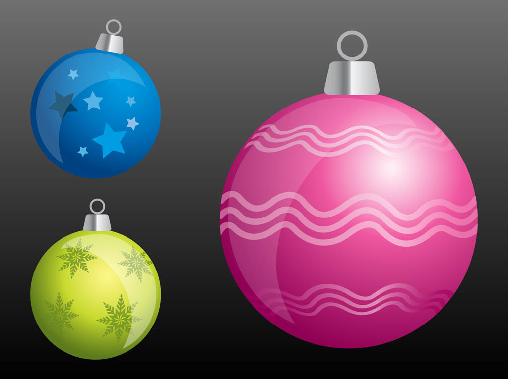 Christmas Balls Graphics Vector Art & Graphics  freevector.com