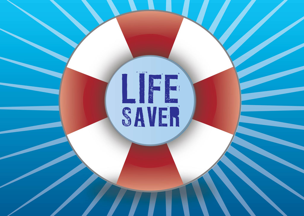 Lifesaver Vector Vector Art & Graphics | freevector.com