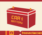 Automotive Battery Vector
