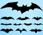 Bat Silhouettes Graphics