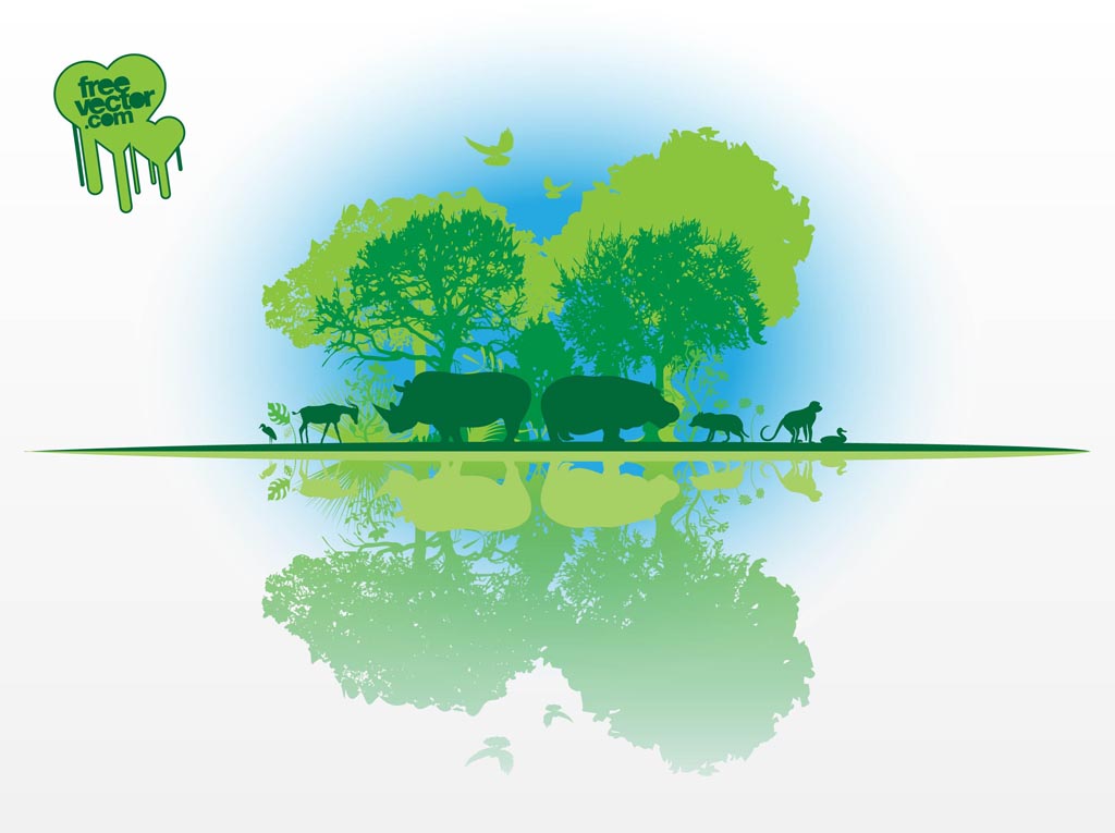 free nature vector clipart - photo #5