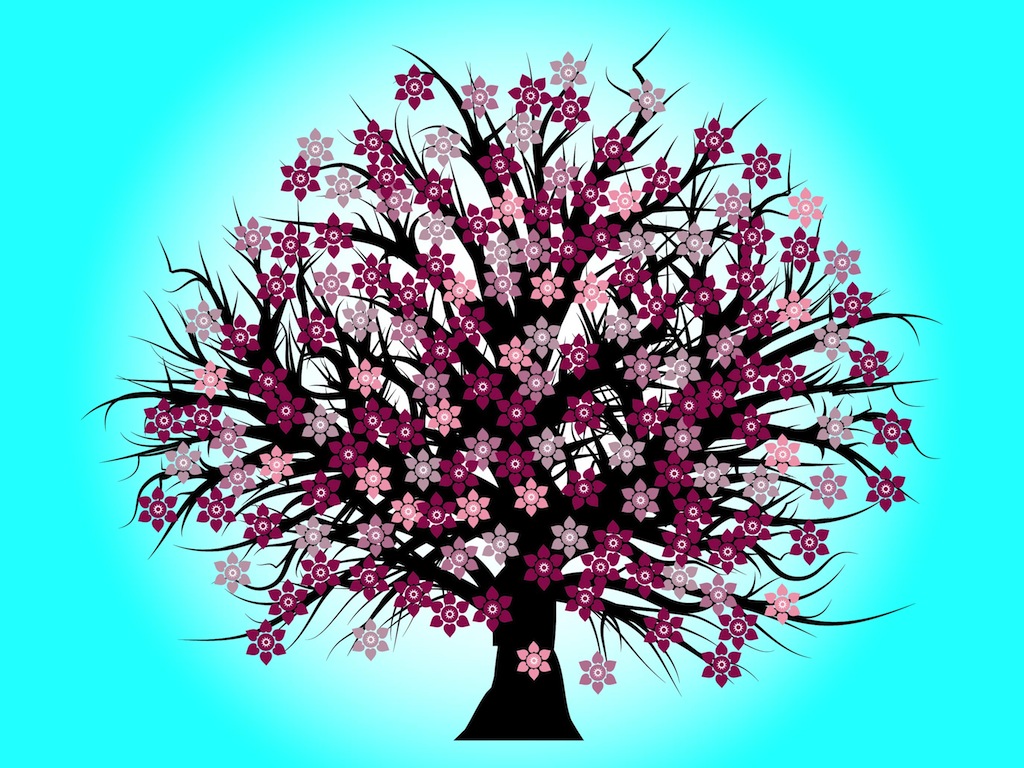 Spring Tree Vector Art & Graphics | freevector.com