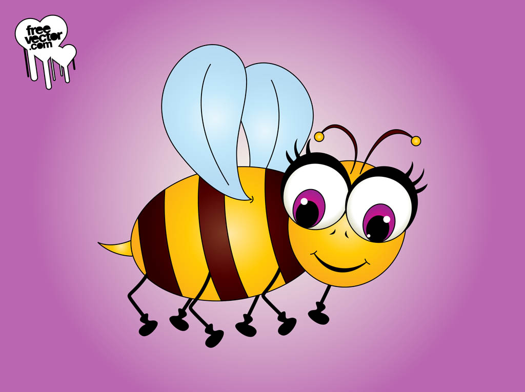 Cartoon Bee Character
