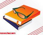 Books And Glasses Graphics