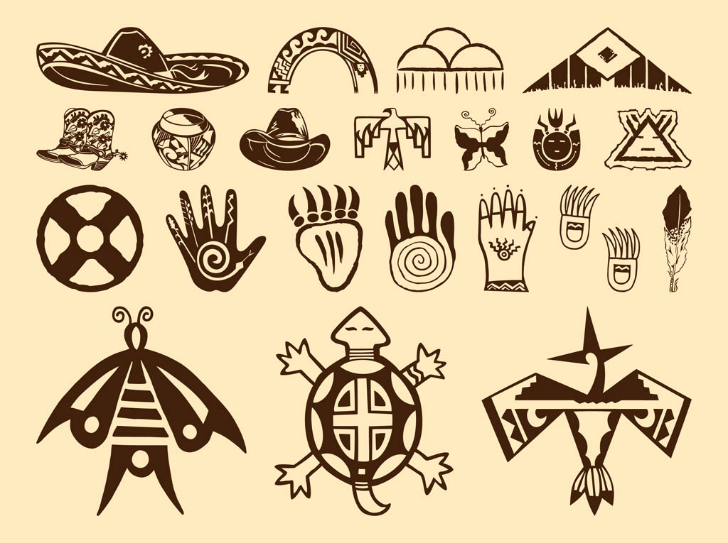 native-american-symbols-vector-art-graphics-freevector