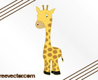 Cartoon Giraffe Image