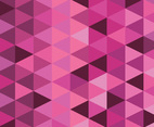 Pink Triangle Vector Background