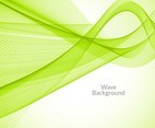 Free Vector Green Wave Background