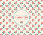 Cute Flower Pattern Background