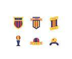 Free Soccer Team Barcelona Vectors