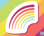 Rainbow Badge