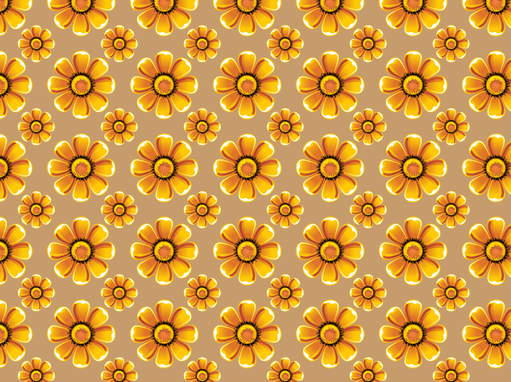 Download Sunflowers Vector Pattern Vector Art & Graphics ...