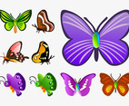 Butterfly Vector Cartoons
