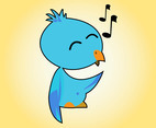 Cute Singing Bird
