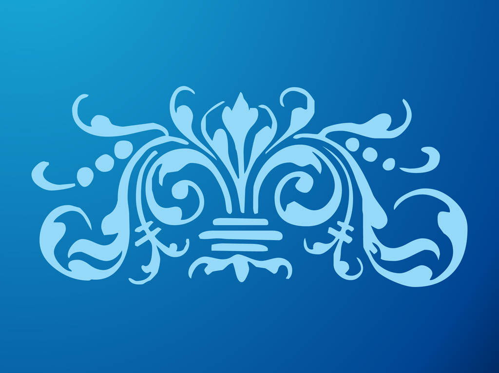 Blue Royal Flower Vector Art & Graphics | freevector.com