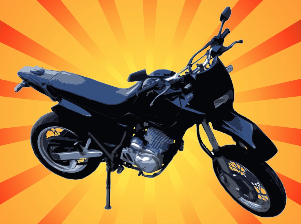 Motorcycle Vector Graphic Vector Art & Graphics | freevector.com