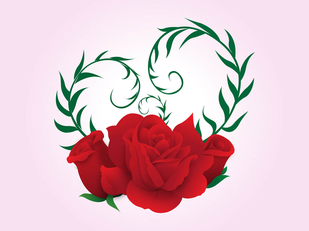 Download Rose Love Vector Vector Art & Graphics | freevector.com