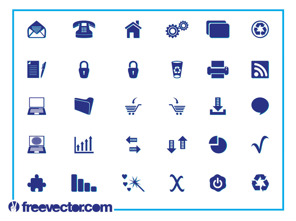 Download Icon Pack Vector Graphics Vector Art & Graphics | freevector.com