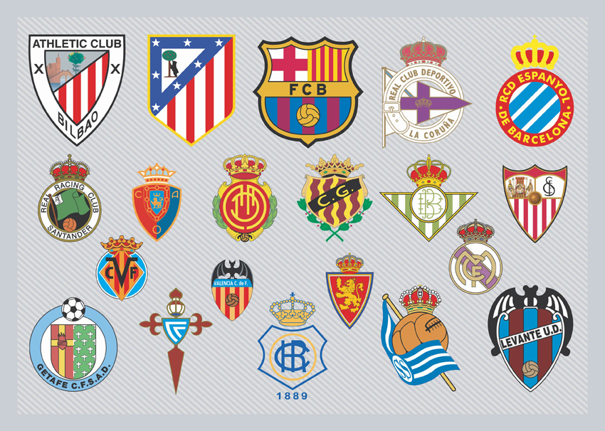 Famous Football Team Logos