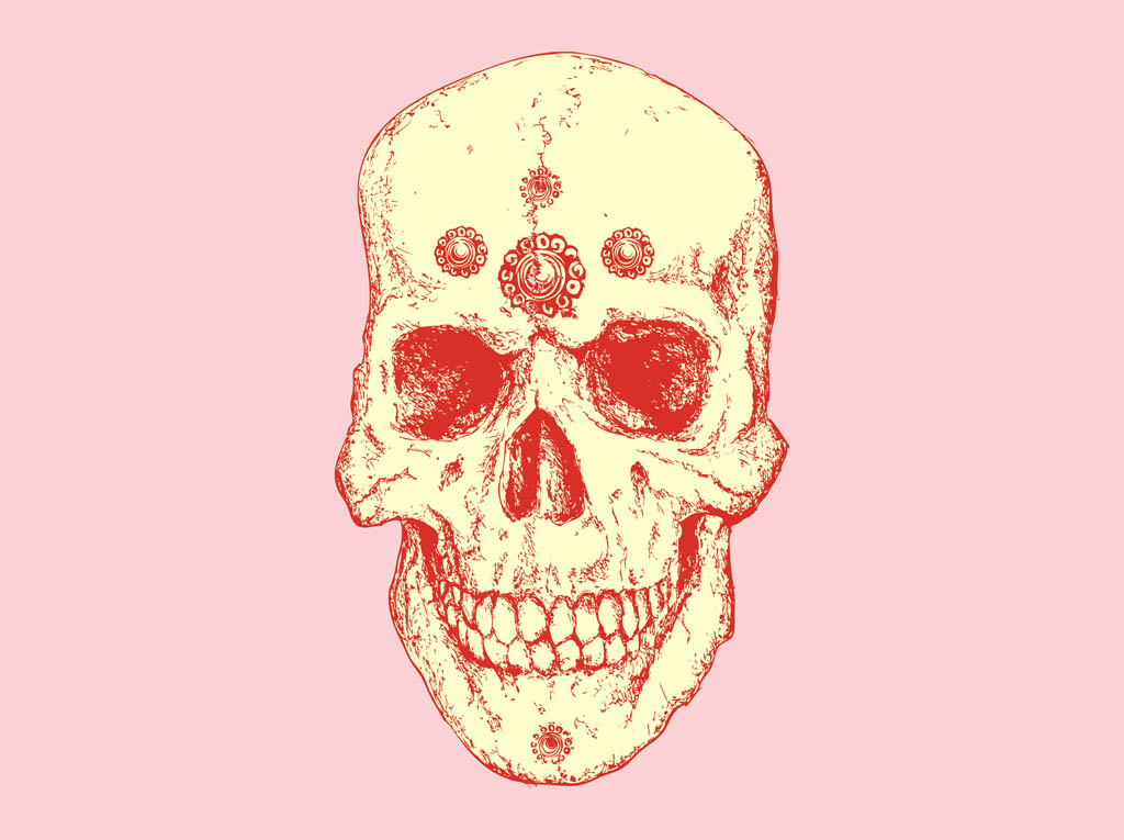 vintage skull tumblr