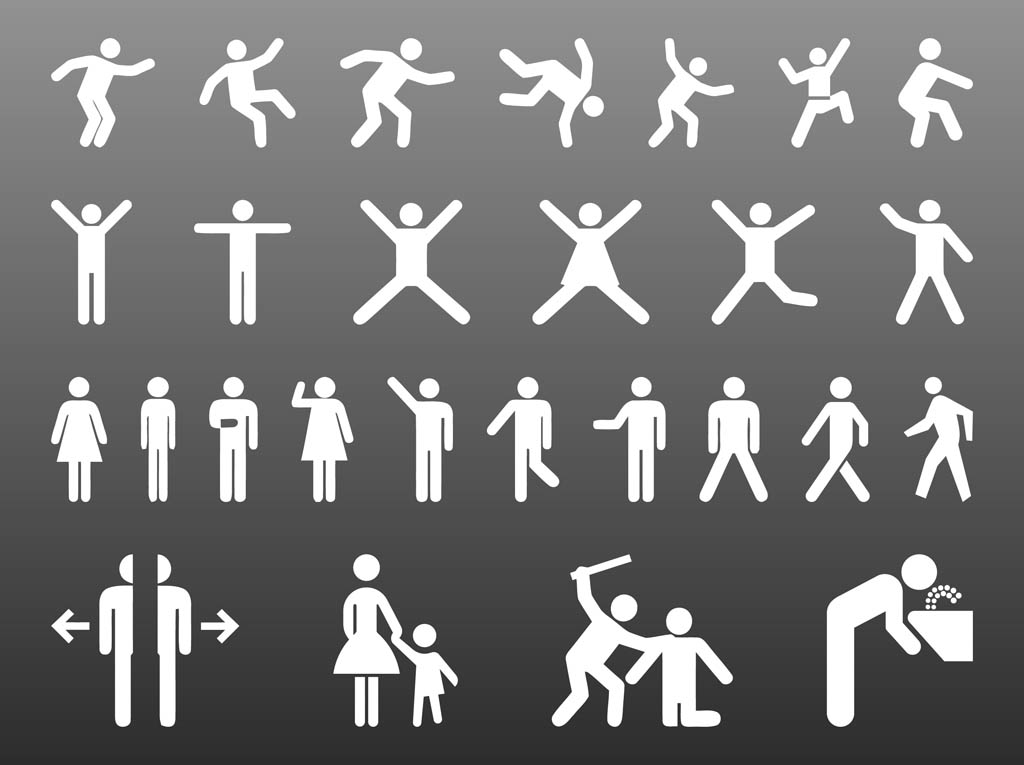 pictograms people