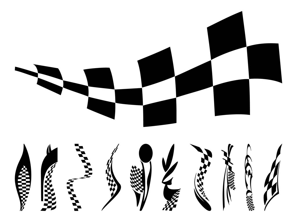Download Racing Flags Graphics Vector Art & Graphics | freevector.com