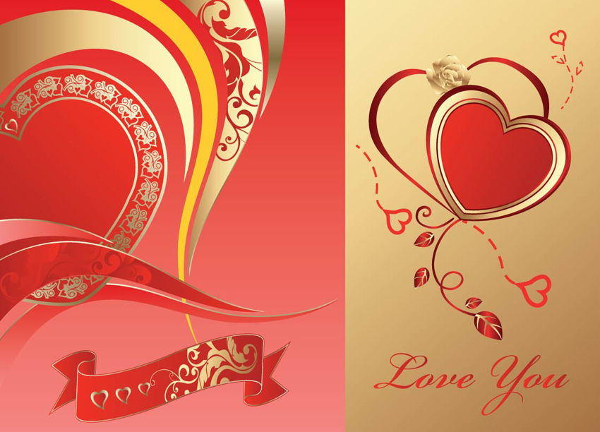 Love Card Vector Art & Graphics