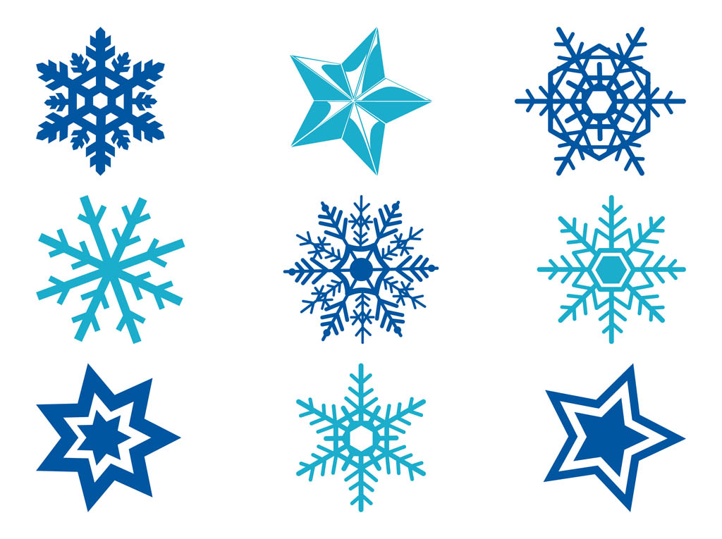 Download Stars And Snowflakes Vector Art & Graphics | freevector.com