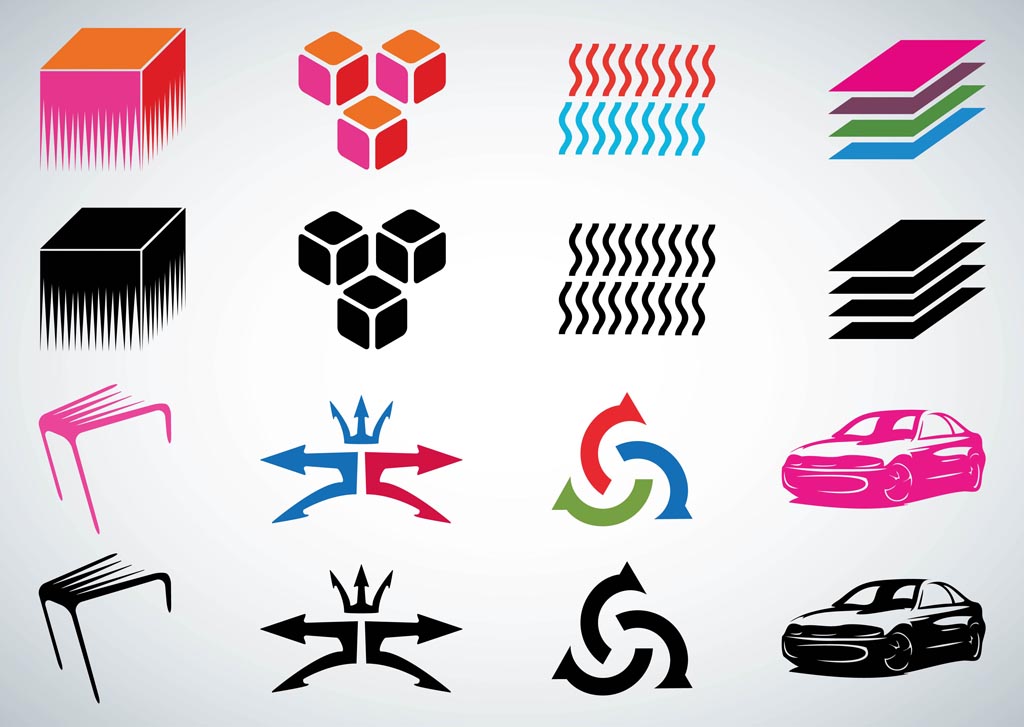 cool art logos