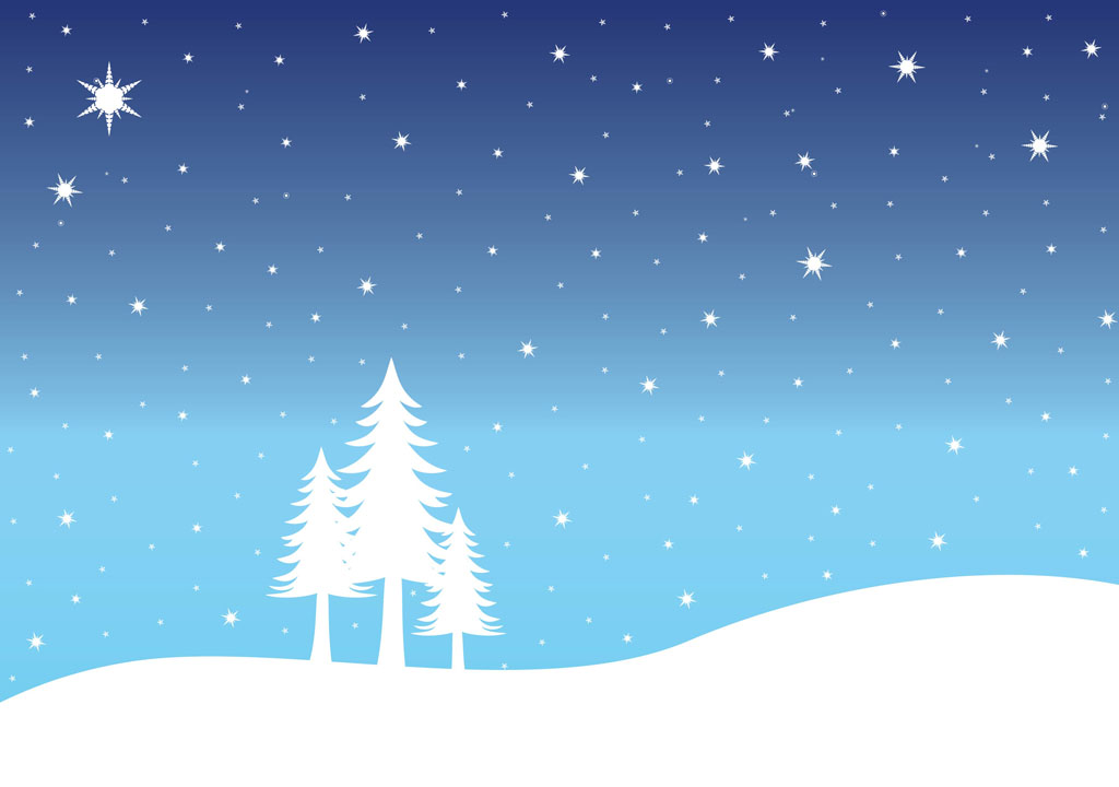 Download Snow Landscape Vector Art & Graphics | freevector.com