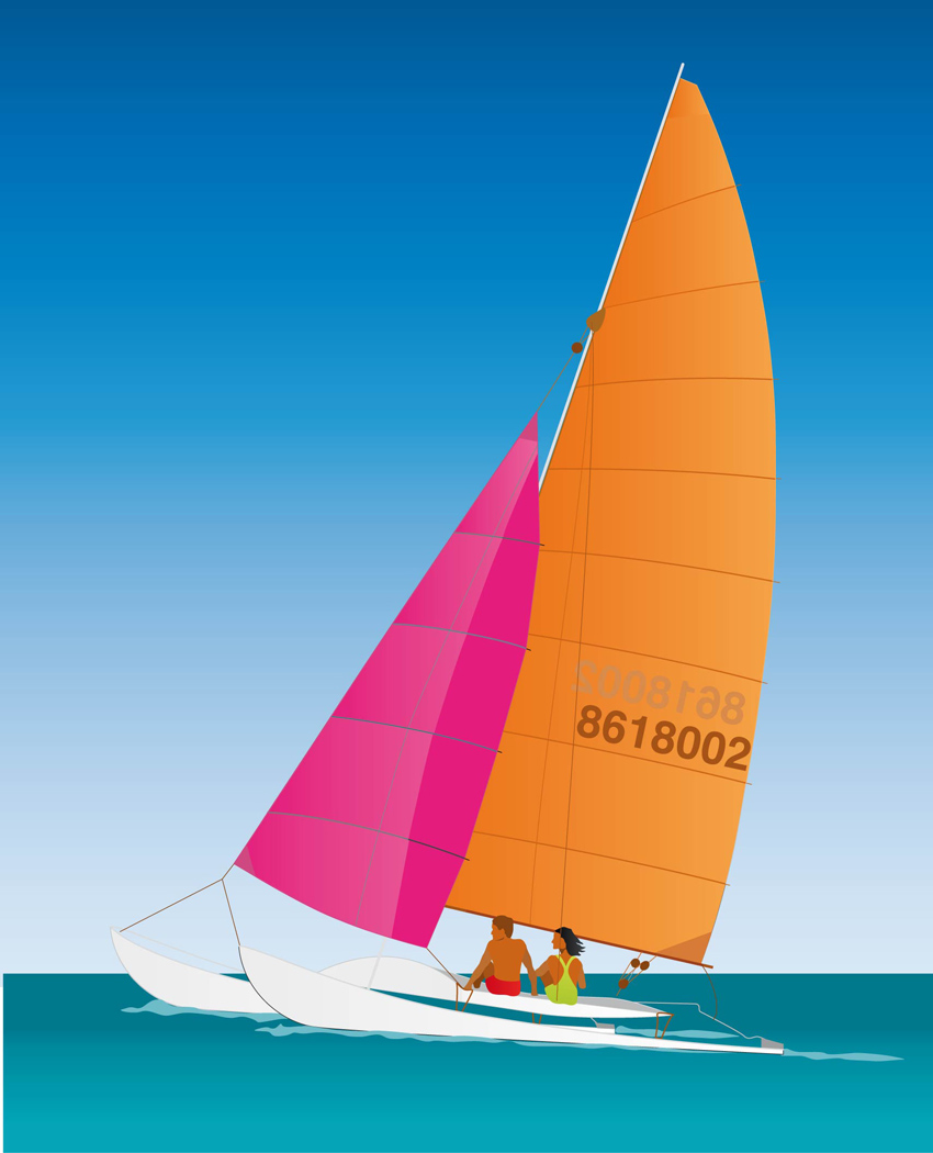 vector 39 sailboat