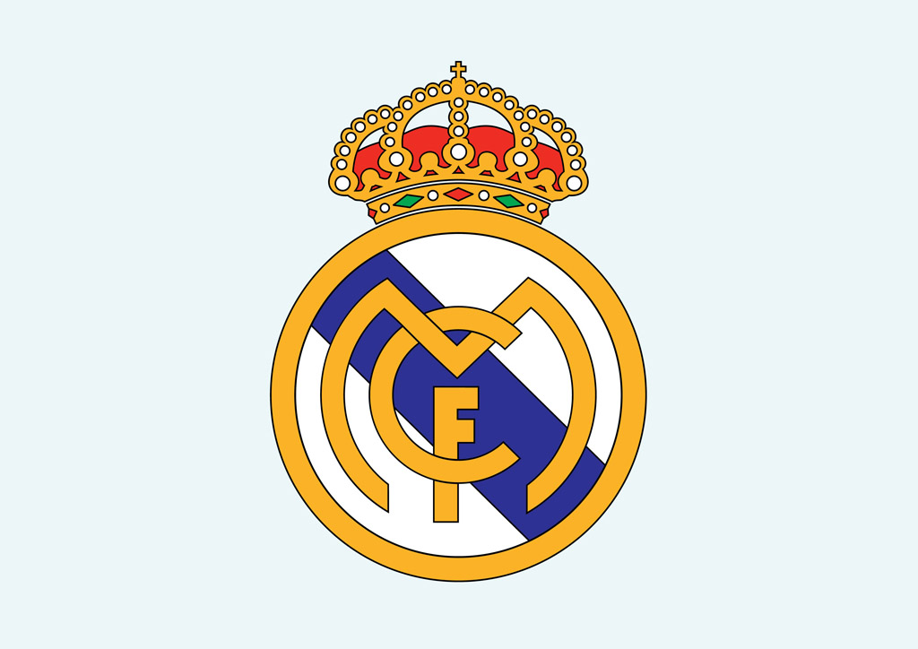 Real Madrid Cf Vector Art Graphics Freevector Com