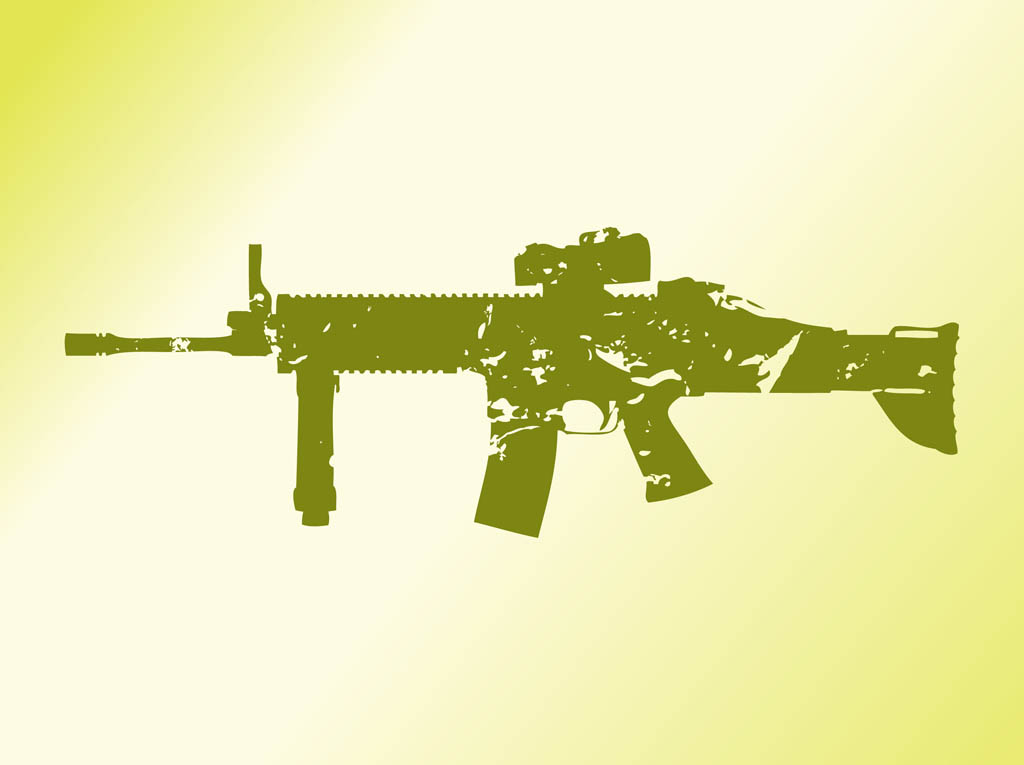 Silhouette Gun Vector Art & Graphics | freevector.com