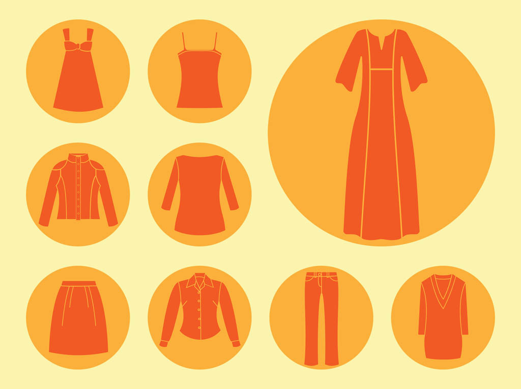 20 Clothing Vector Icons