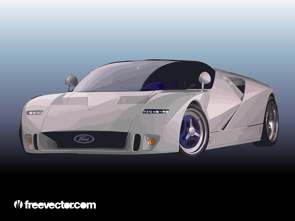 Download Ford Race Car Vector Art & Graphics | freevector.com