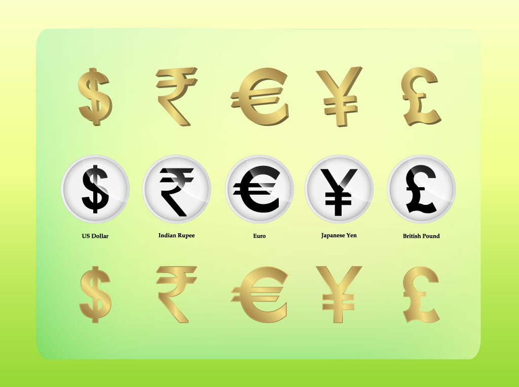 Currency Icons Free
