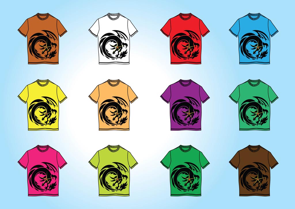 Download Free T Shirt Templates Vectors Vector Art & Graphics | freevector.com