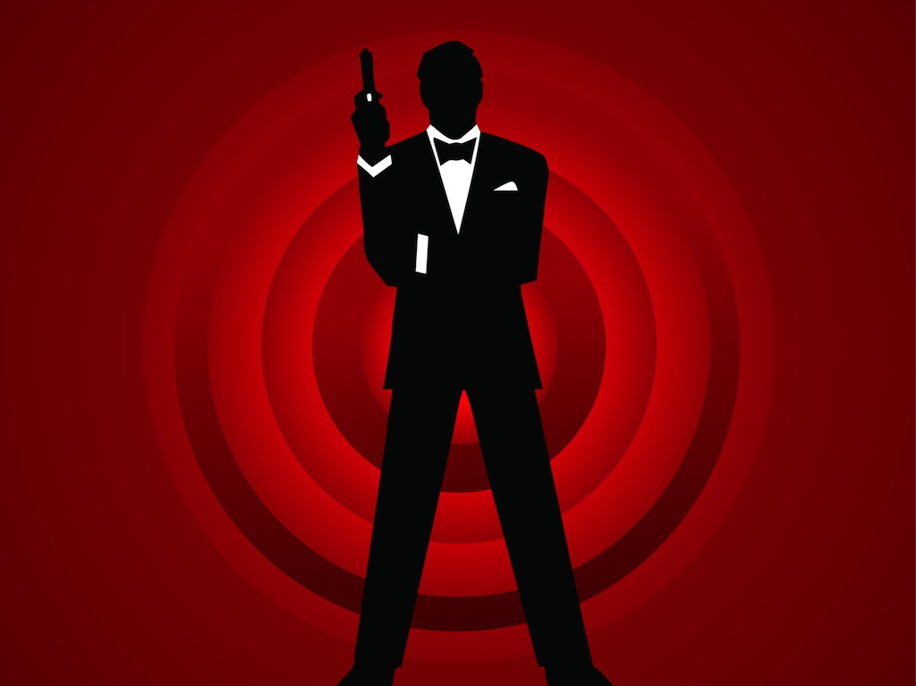 Agent 007 Vector Art & Graphics