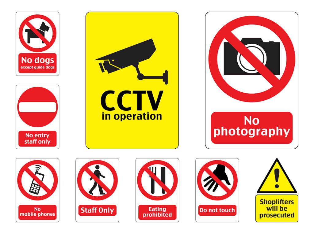 Prohibition Signs Examples | vlr.eng.br