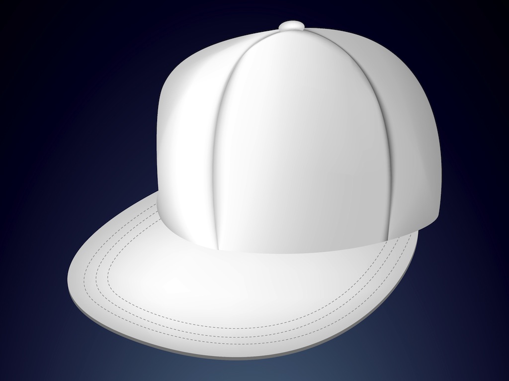 Fitted Cap Vector Art & Graphics