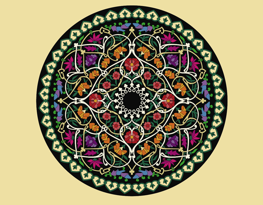 Download Flower Circle Vector Art & Graphics | freevector.com