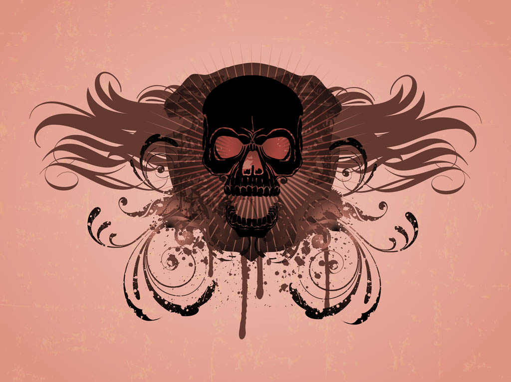 Download Skull Vector Graphics Vector Art & Graphics | freevector.com