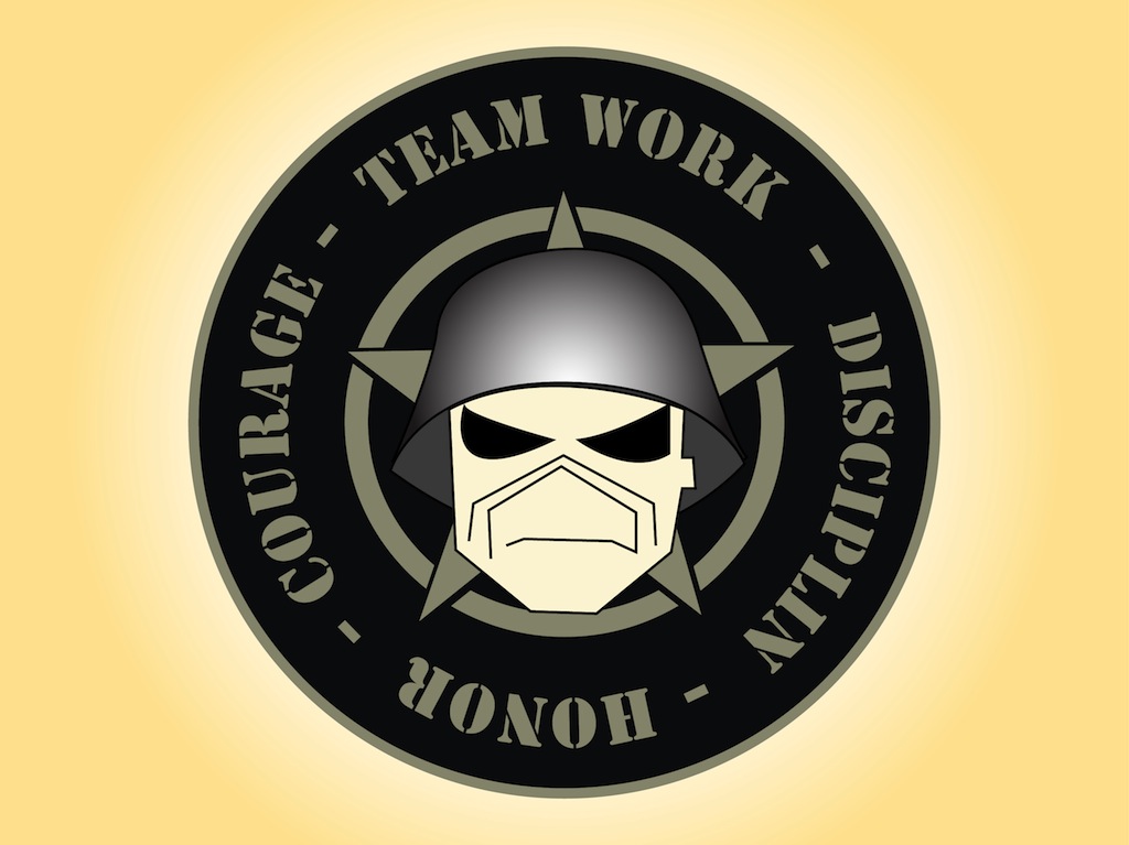 warrior logo vector