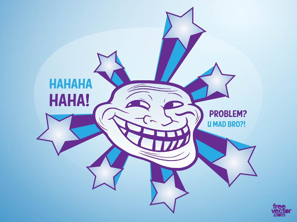 Open Mouth Troll Face PNG, Clipart, People, Troll Face Free PNG Download