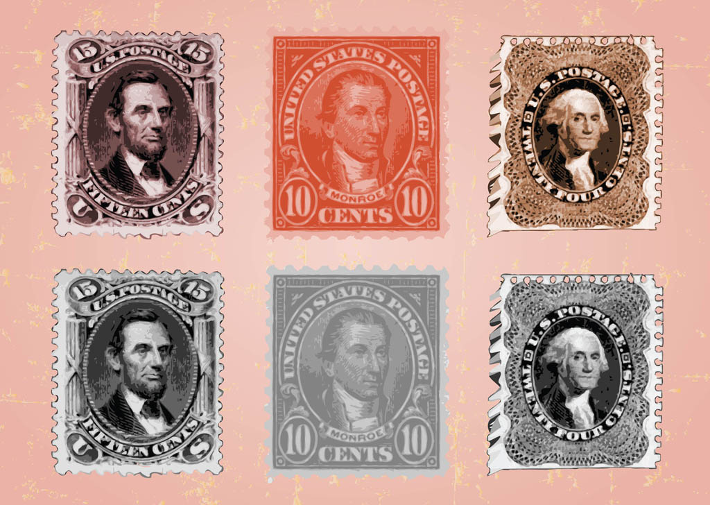 17,936 Old American Postage Stamps Images, Stock Photos, 3D objects, &  Vectors