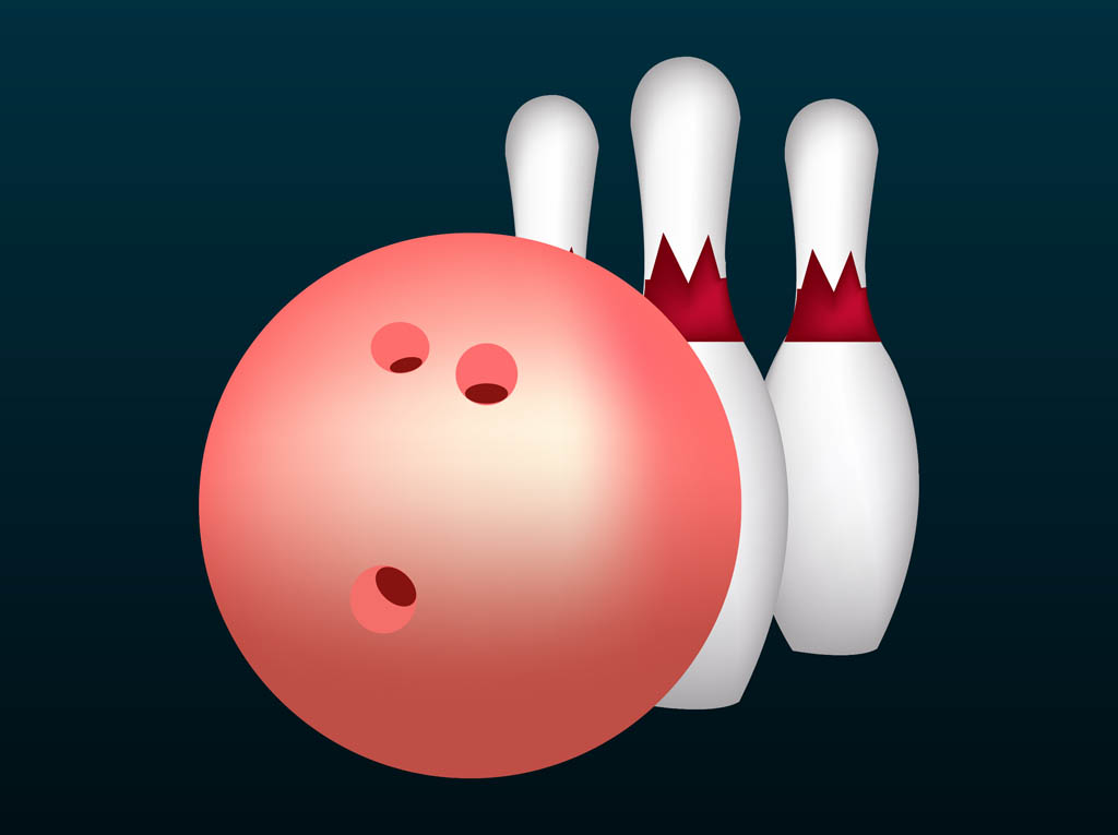 bowling vector free download