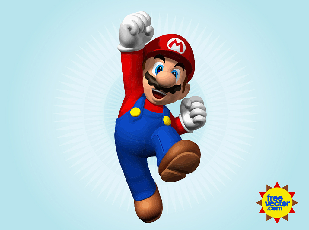 Download 3 D Mario Vector Art & Graphics | freevector.com