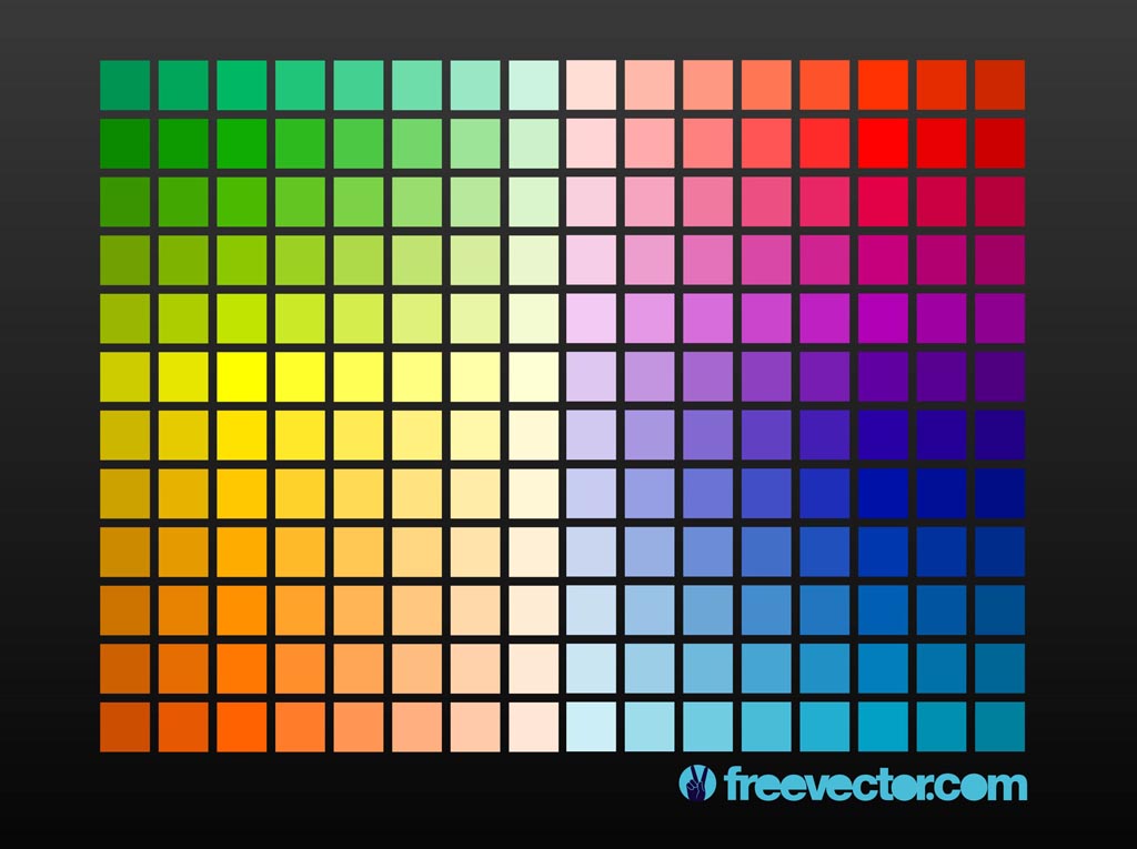 Color Grid Vector Art And Graphics